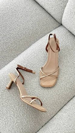 Harissa Heel - Natural Raffia