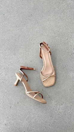 Harissa Heel - Natural Raffia