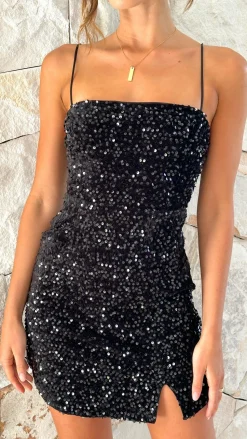 Harley Mini Dress - Black