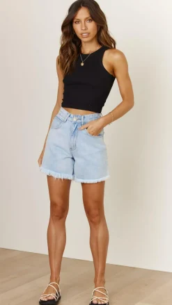 Harlow Shorts - Denim