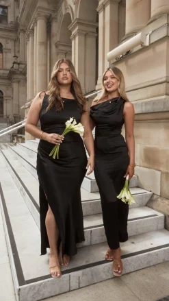 Harlowe Maxi Dress - Black