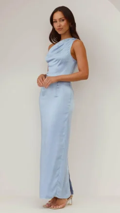 Harlowe Maxi Dress - Blue