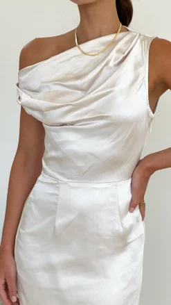 Harlowe Maxi Dress - Champagne