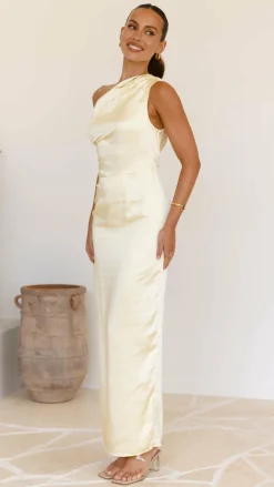 Harlowe Maxi Dress - Yellow