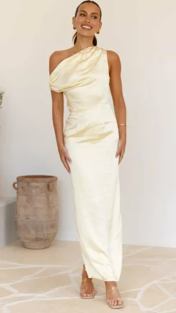 Harlowe Maxi Dress - Yellow