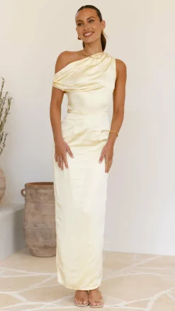 Harlowe Maxi Dress - Yellow