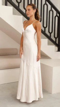 Helena Maxi Dress - Champagne