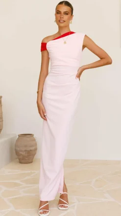 Honey Maxi Dress - Pink/Red