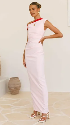 Honey Maxi Dress - Pink/Red