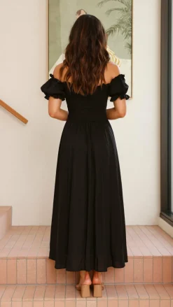 Hulu Maxi Dress - Black