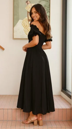Hulu Maxi Dress - Black