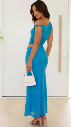 Iantha Maxi Dress - Blue