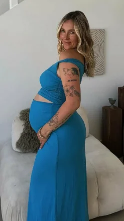 Iantha Maxi Dress - Blue