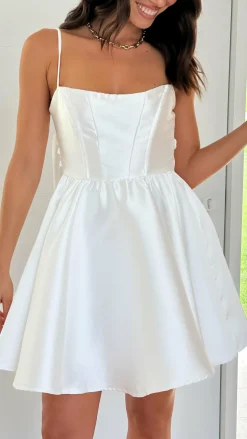 Ichiko Mini Dress - White