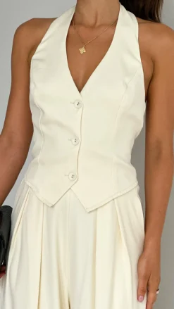 Idola Crop Top - Butter