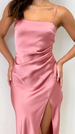 Ilana Maxi Dress - Baked Rose