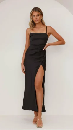 Ilana Maxi Dress - Black
