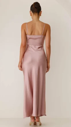 Ilana Maxi Dress - Dusty Pink