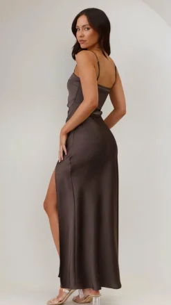 Ilana Maxi Dress - Espresso