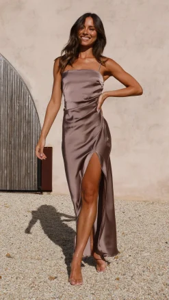 Ilana Maxi Dress - Mushroom