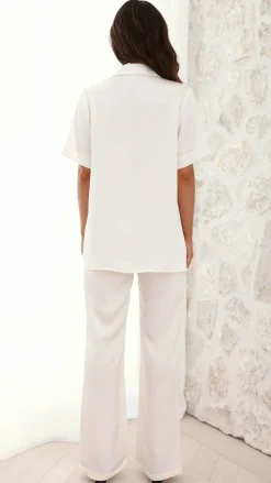 Imogen Button Shirt - Cream