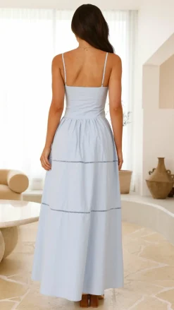 Isabella Maxi Dress - Blue