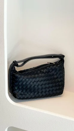 Isabelle Handle Bag - Black