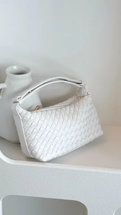 Isabelle Handle Bag - White