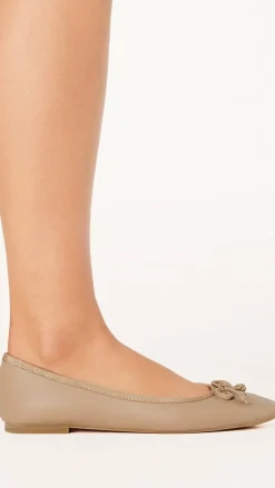 Isaiah Ballet Flats - Dark Nude