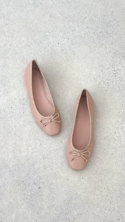 Isaiah Ballet Flats - Dark Nude