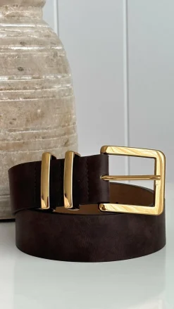 Jabilo Belt - Brown / Gold