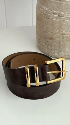 Jabilo Belt - Brown / Gold