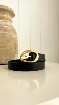 Jacory Belt - Black / Gold