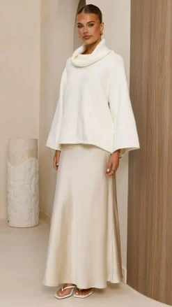 Jacques Knitted Jumper - White