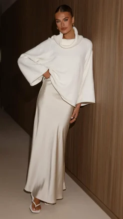 Jacques Knitted Jumper - White