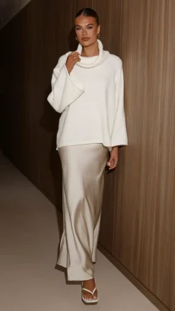 Jacques Knitted Jumper - White