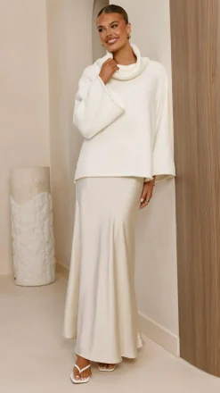 Jacques Knitted Jumper - White