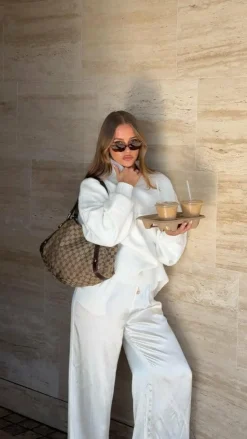 Jacques Knitted Jumper - White