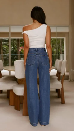 Jaegar Off Shoulder Bodysuit - White