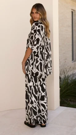 Jamerson Pants - Black/White