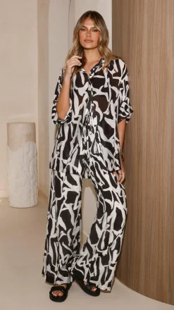 Jamerson Pants - Black/White