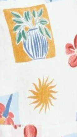 Jamison Button Down Playsuit - Belle Print