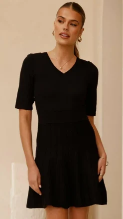 Jasmyn Mini Dress - Black