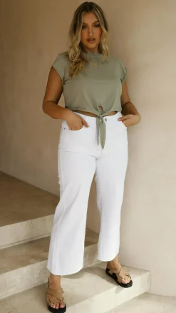 Jaykowa Jeans - White Denim