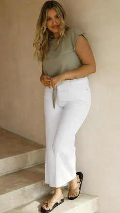 Jaykowa Jeans - White Denim