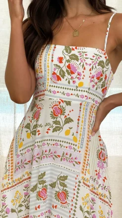 Jaylene Maxi Dress - Leah Print