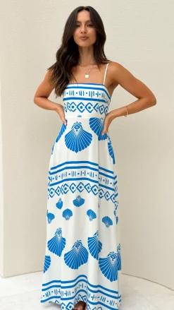 Jaylene Maxi Dress - Sea Shell