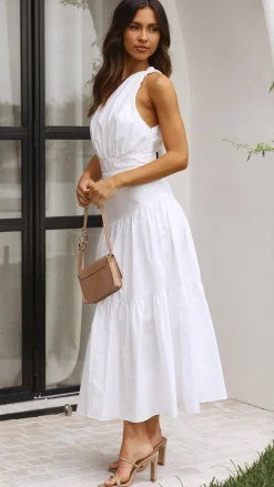 Jayma Maxi Dress - White