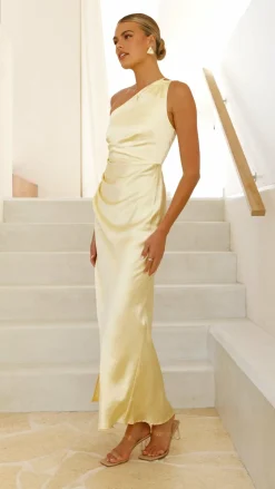 Jenna Maxi Dress - Yellow