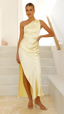 Jenna Maxi Dress - Yellow